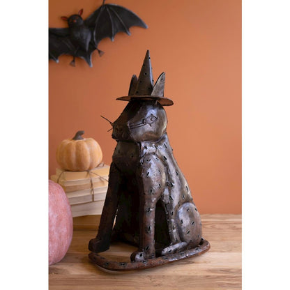 3d Cat with Witch Hat