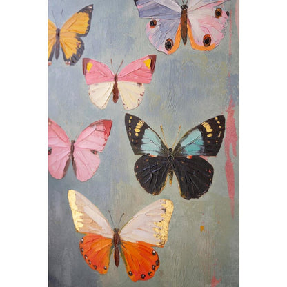 Framed Butterfly Painting