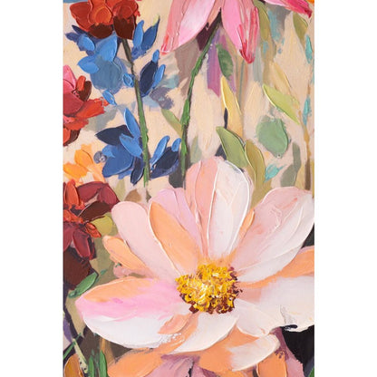 Framed Wild Flowers Painting