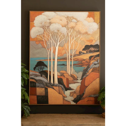 Framed Landscape Painting