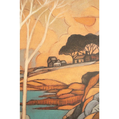 Framed Landscape Painting