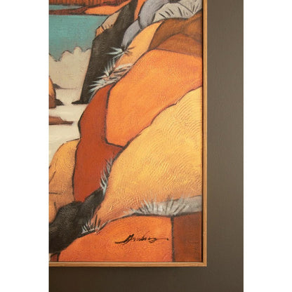 Framed Landscape Painting