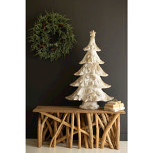 Faux Concrete Christmas Tree 39"t