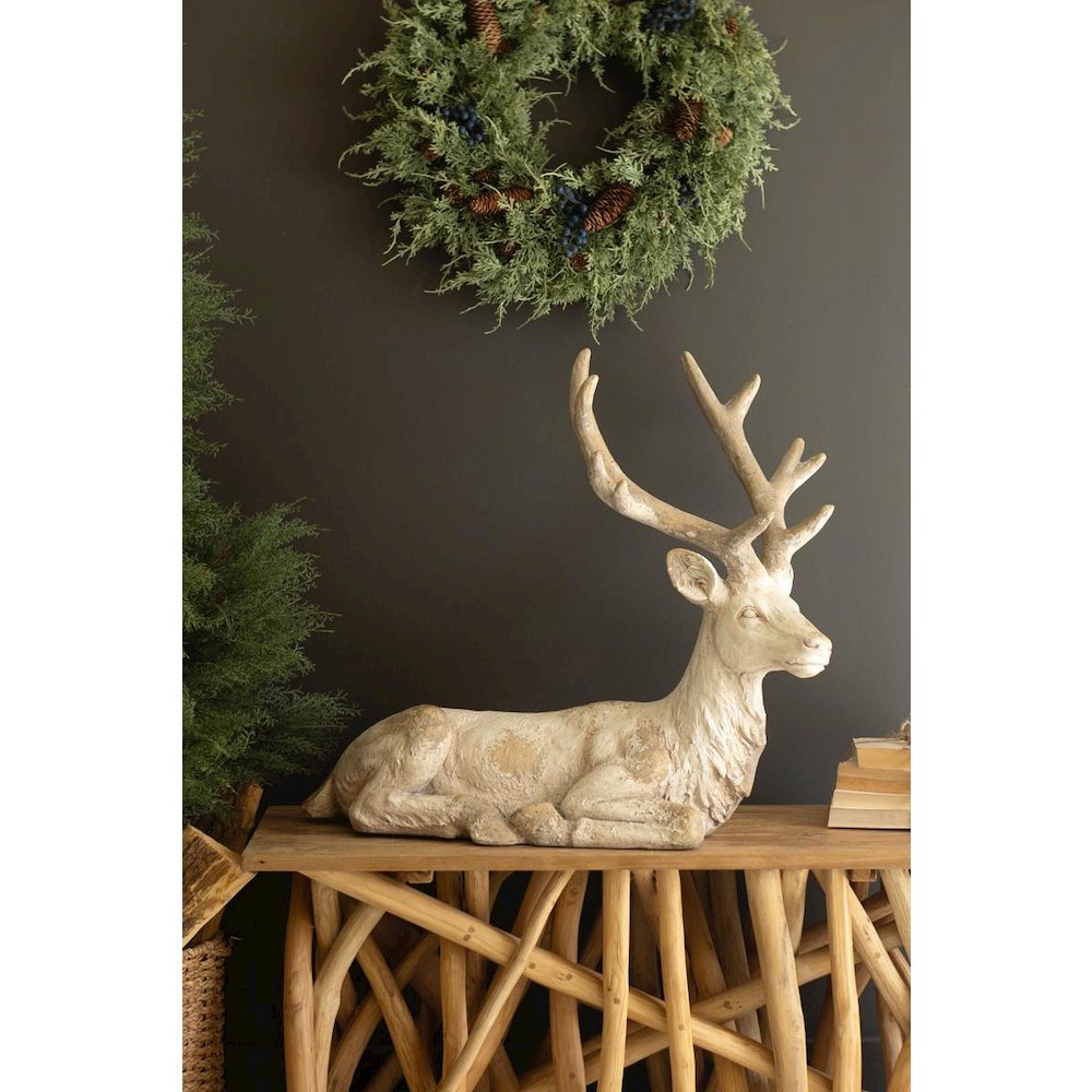 Faux Concrete Deer