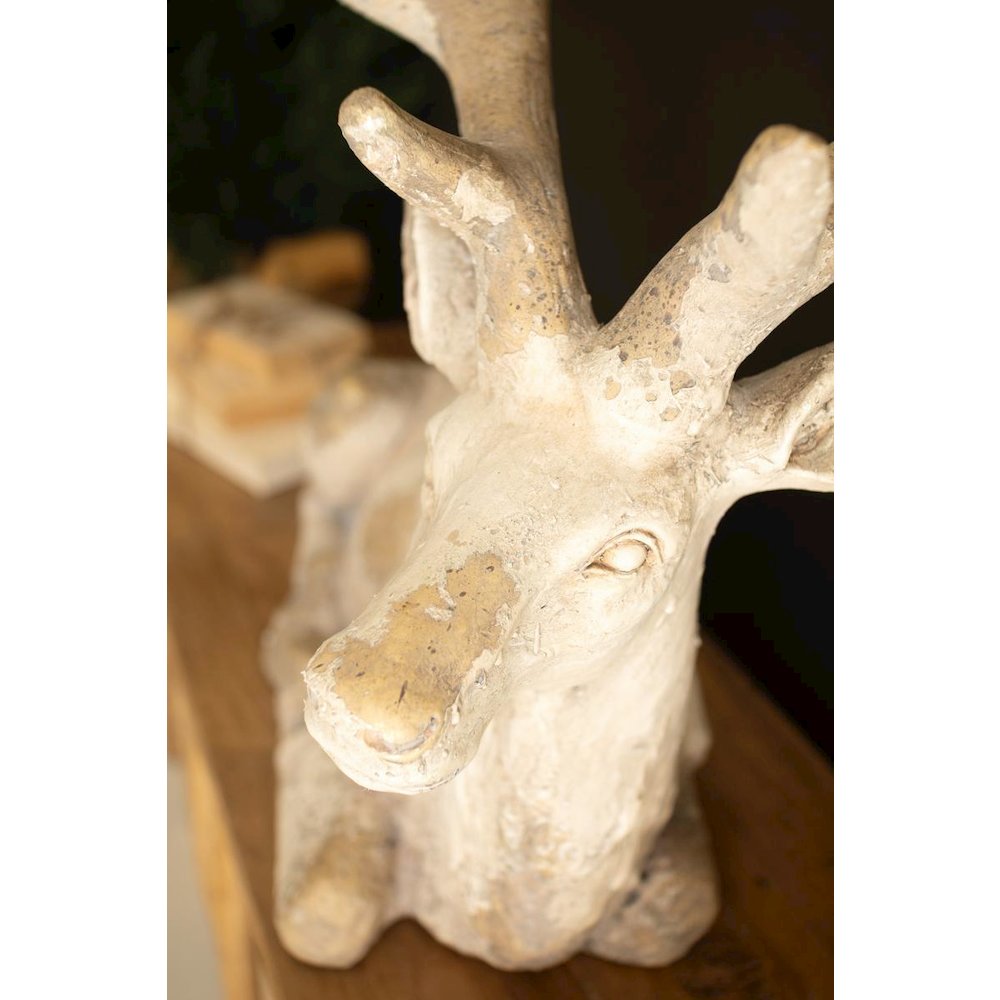 Faux Concrete Deer