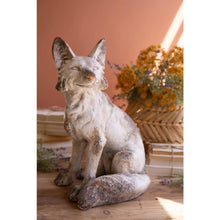 Faux Concrete Fox Sitting #2