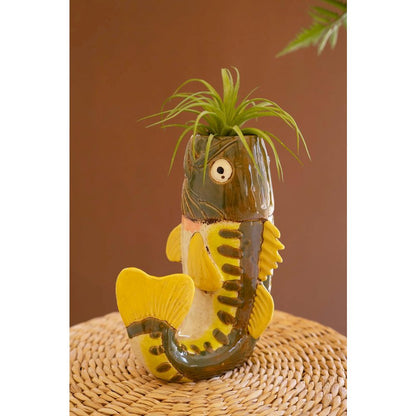 Tabletop Largemouth Bass Vase