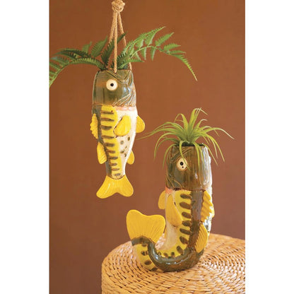 Tabletop Largemouth Bass Vase
