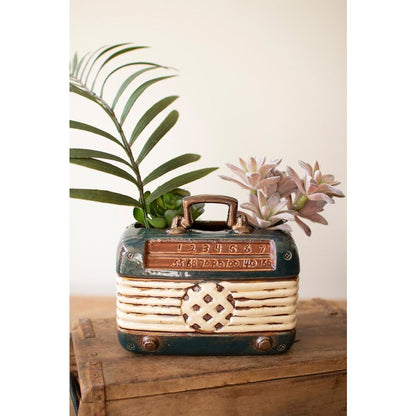 Ceramic Radio Planter