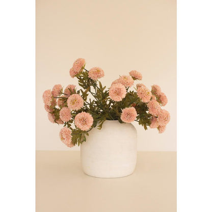 Bundle of Seven Artificial Dalhias - Light Pink