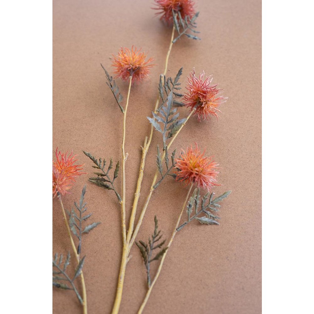 Artificial Flower Spray - Orange