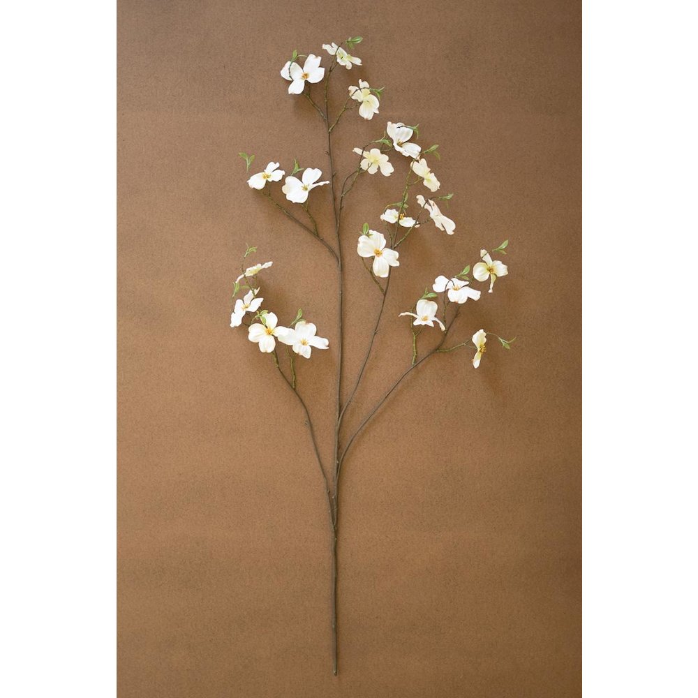 Artificial Dogwood Spray - White