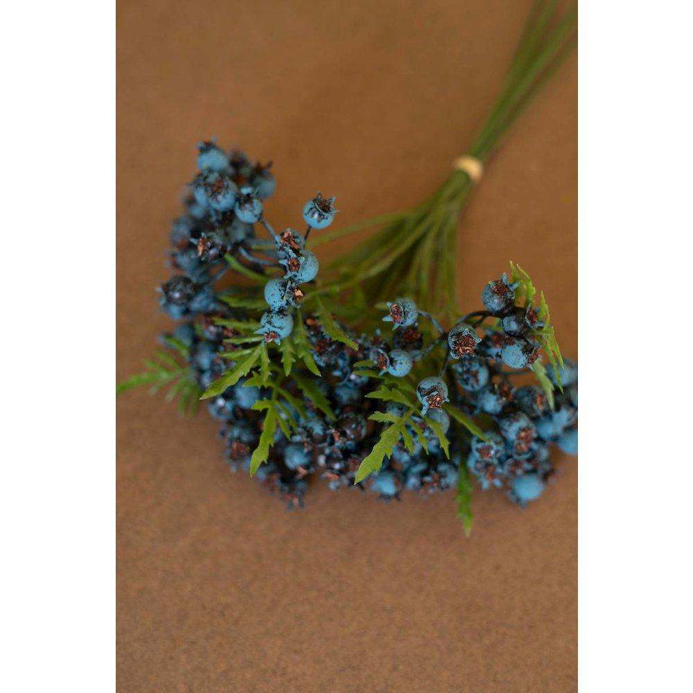 Artificial Blueberry Bundle