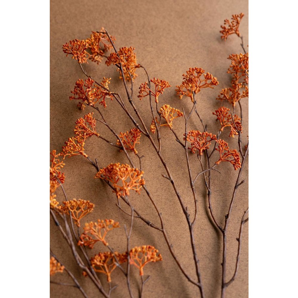 Artificial Rice Flower Stem - Rust