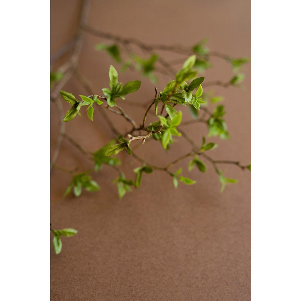 Artificial Budding Leaf Branch Spray