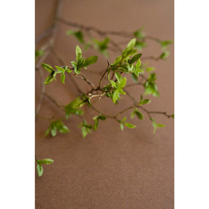 Artificial Budding Leaf Branch Spray