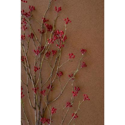 Artificial Red Berry Spray