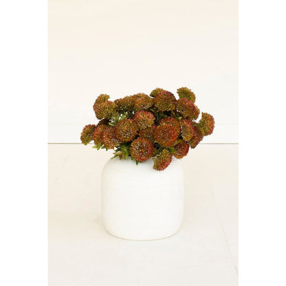 Bundle of Seven Artificial Dalhias - Auburn