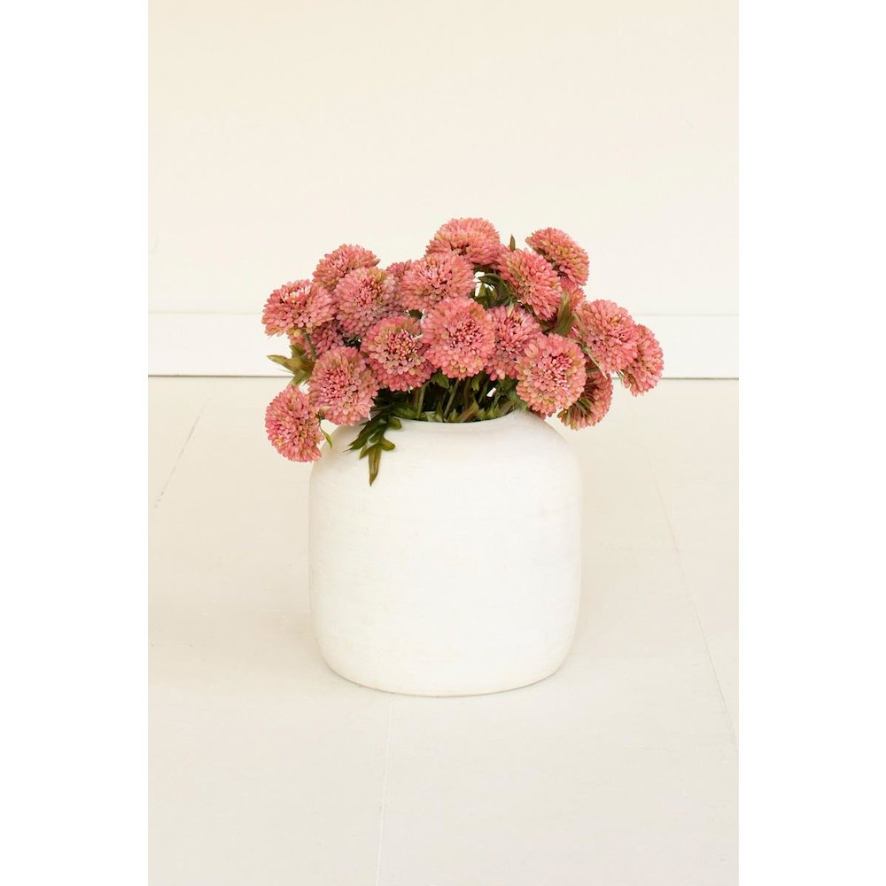 Bundle of Seven Artificial Dalhias - Blush
