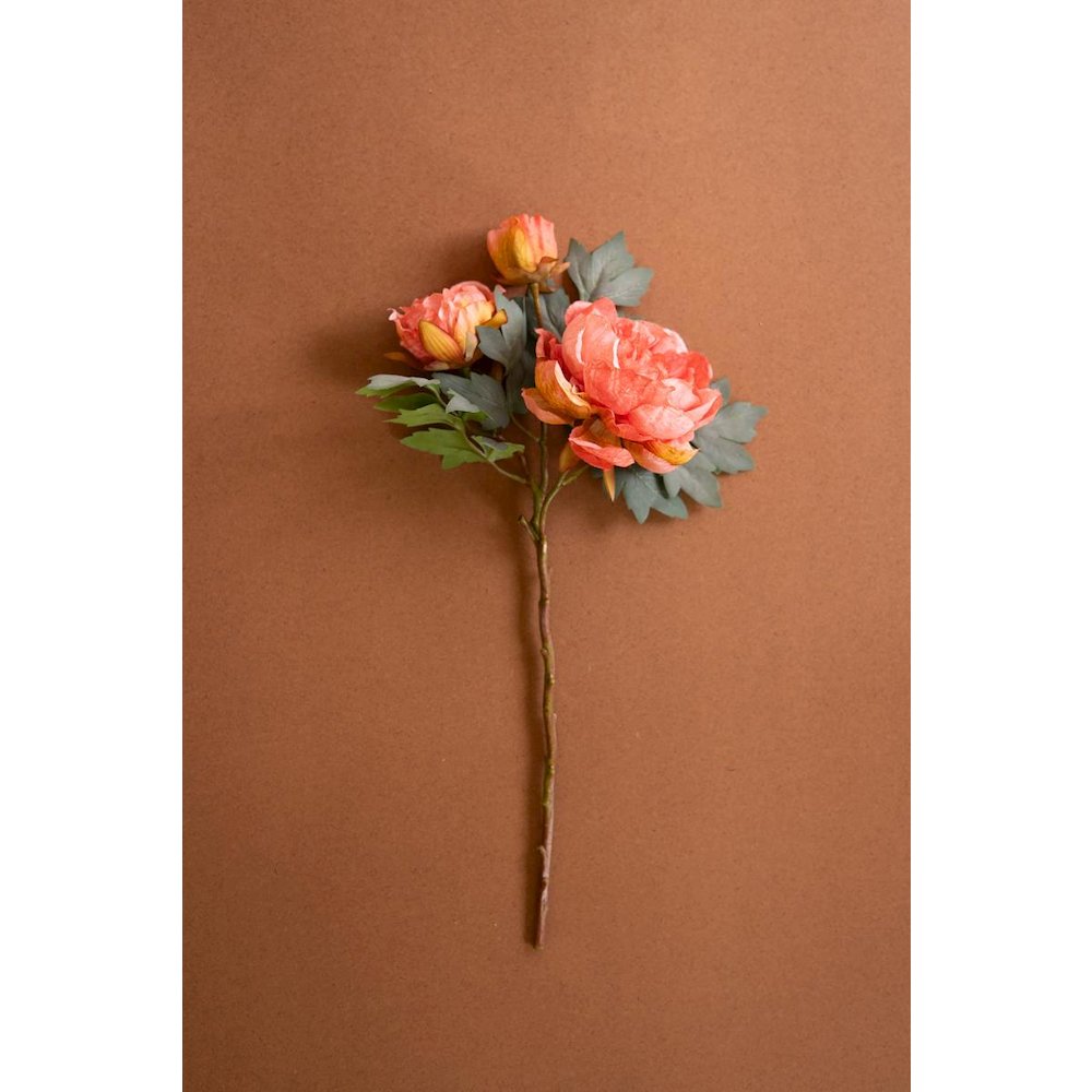 Artificial Peony Spray