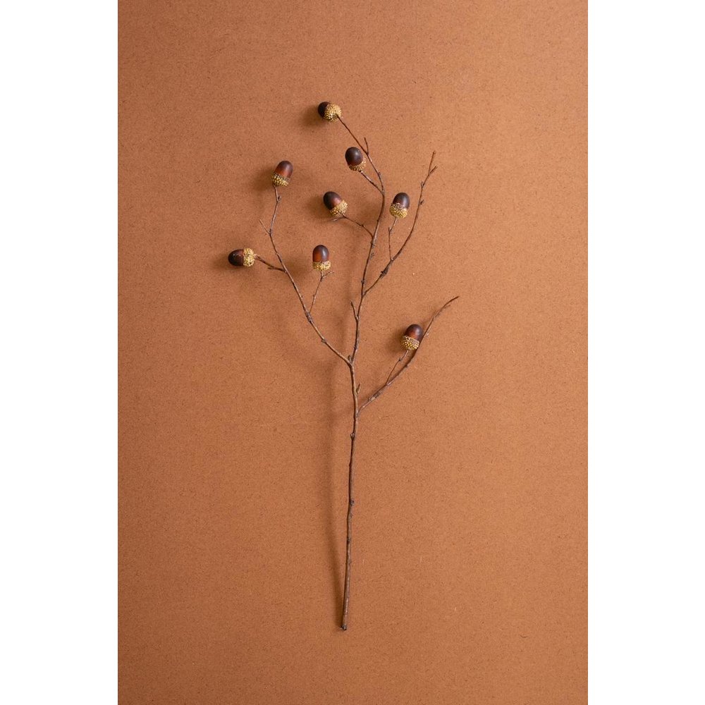 Artificial Acorn Spray