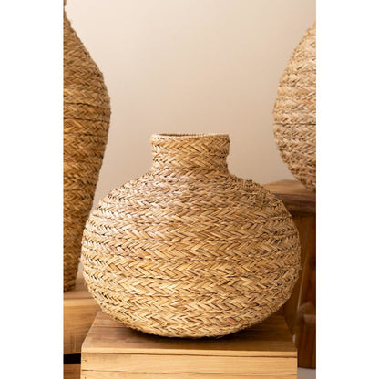 Set of Three Twisted Paper Vessels