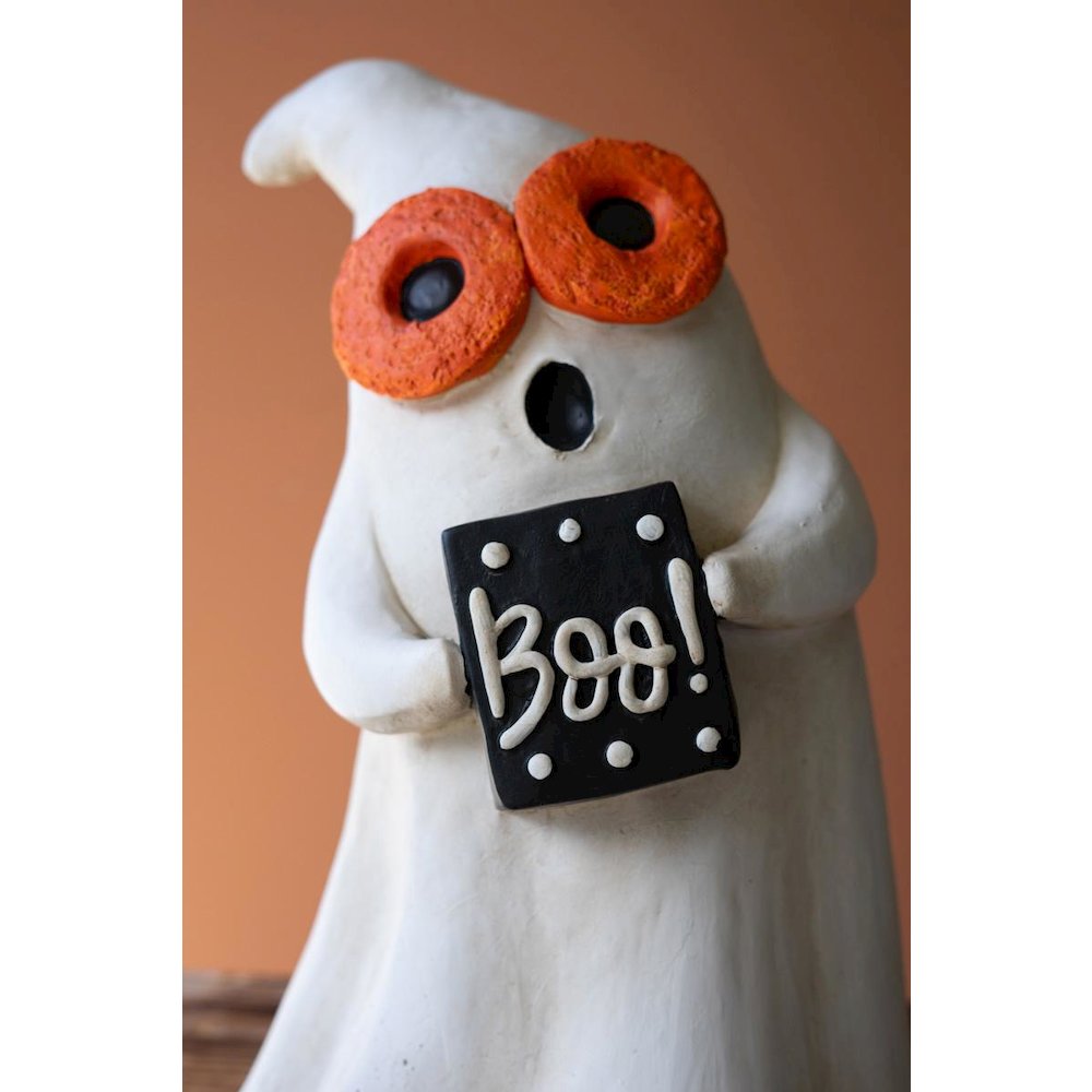 Set Of Two Resin Halloween Ghosts