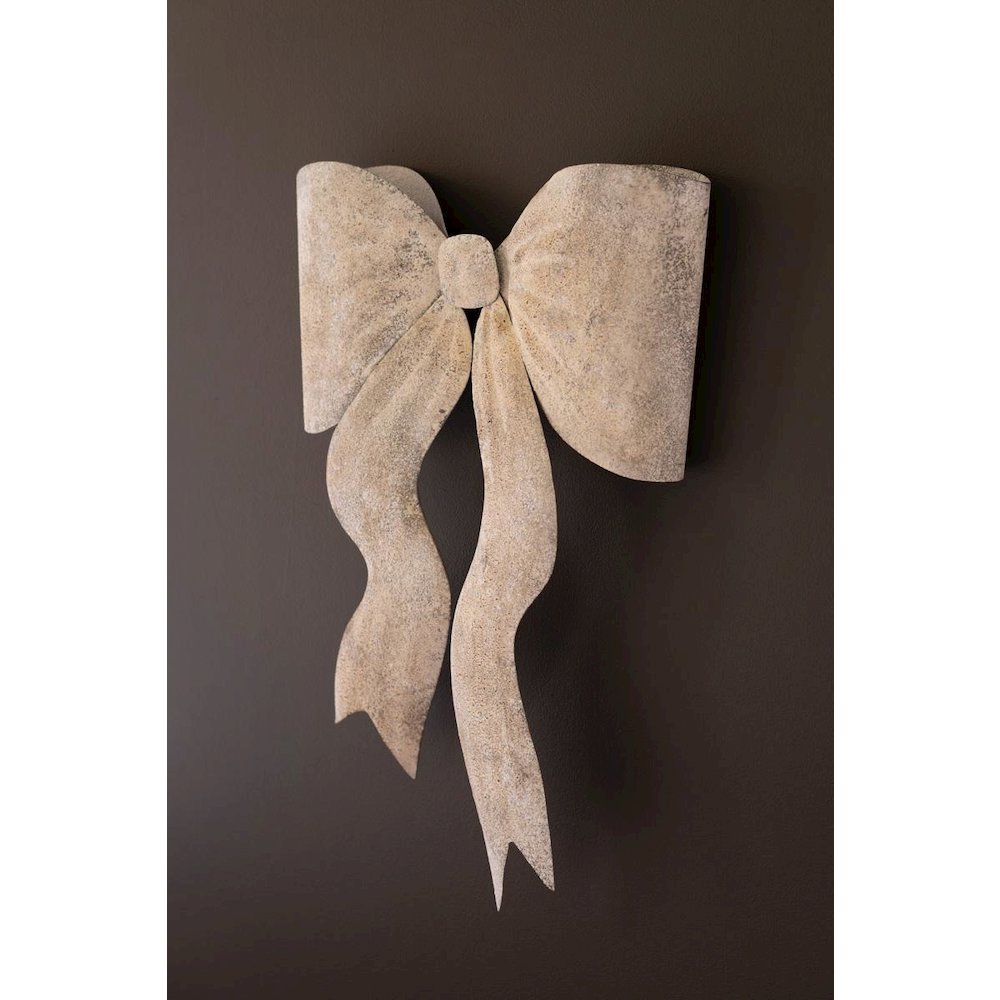 Rustic Metal  Christmas Bow Door Hanger