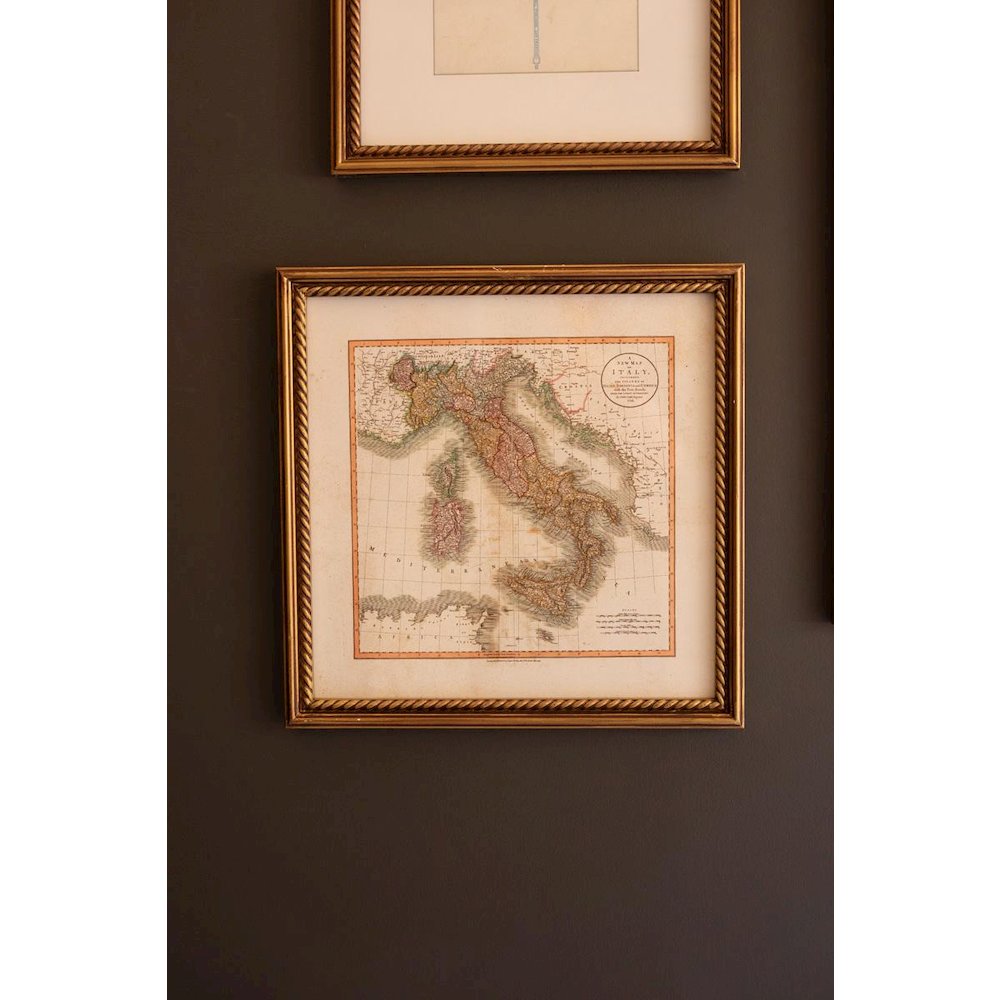Set 5 Mixed Framed Europe Gallery Wall Prints Under Glass