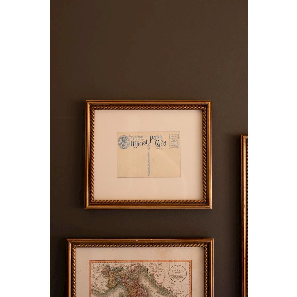 Set 5 Mixed Framed Europe Gallery Wall Prints Under Glass