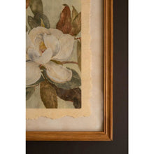 Set of Two Framed Magnolia Prints Under Glass