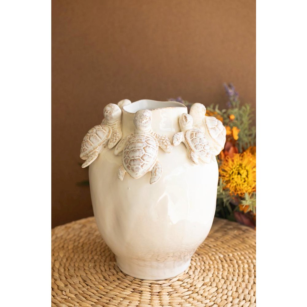 Ceramic Vase - Turtles