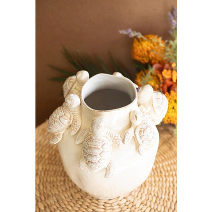 Ceramic Vase - Turtles