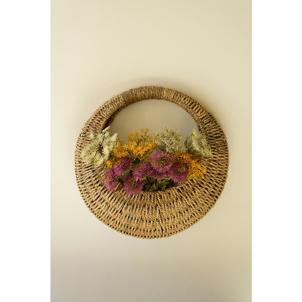 Woven Vine Wall Basket