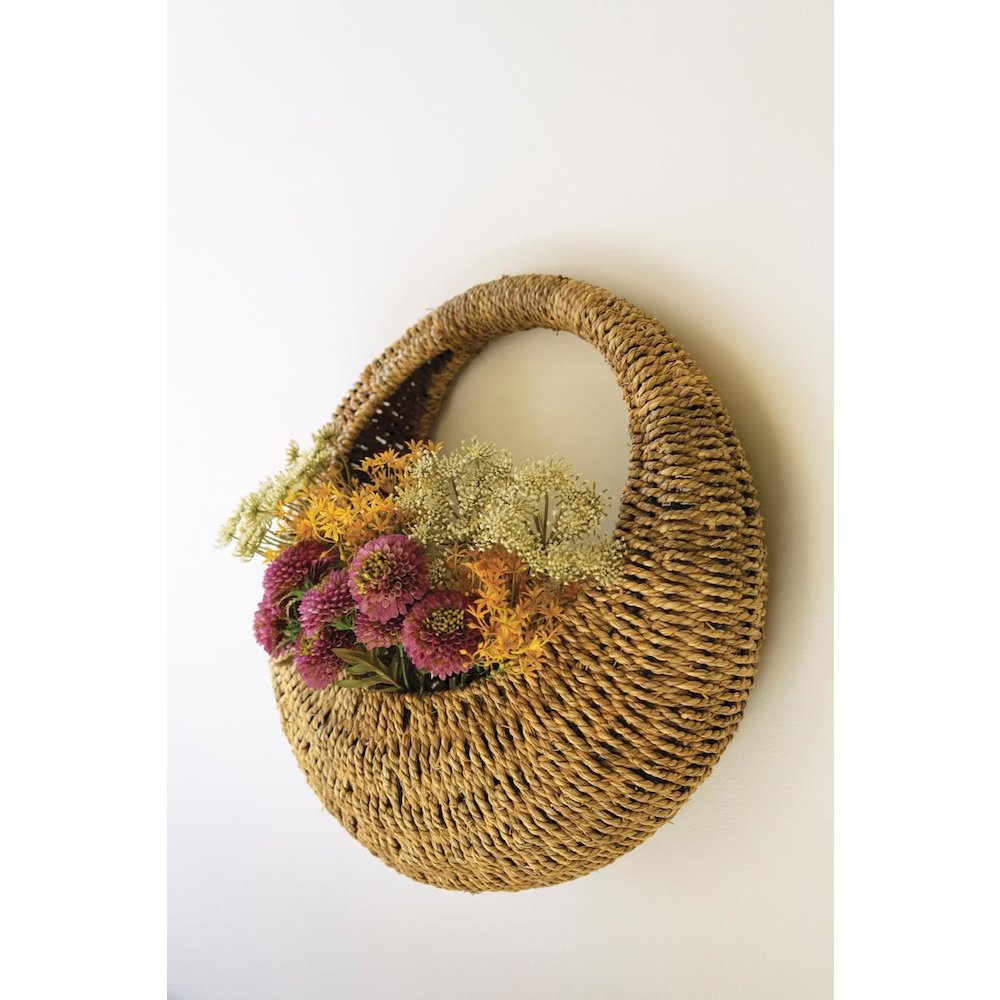 Woven Vine Wall Basket