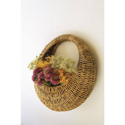 Woven Vine Wall Basket