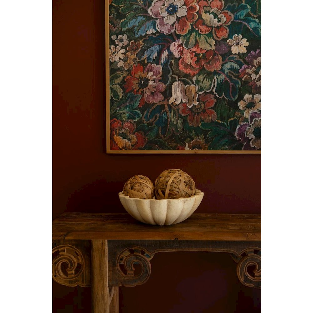 Framed Printed  Paper - Floral