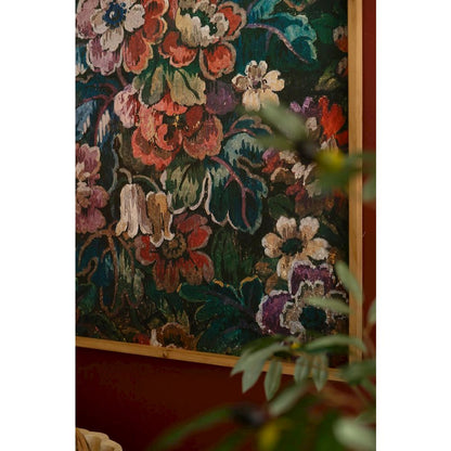 Framed Printed  Paper - Floral
