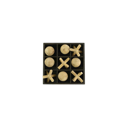 Wooden Tic-Tac-Toe Set