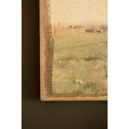 Canvas Paint Over Print Cows #1
