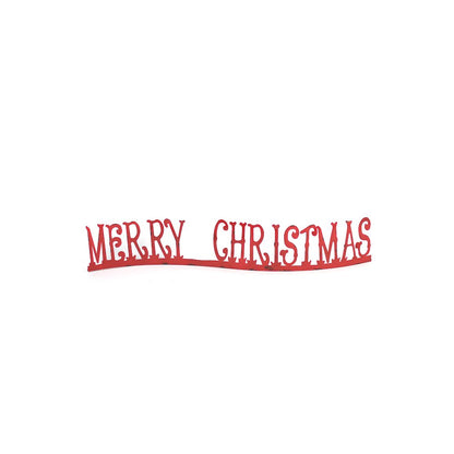 Tabletop Or Mantle Merry Christmas
