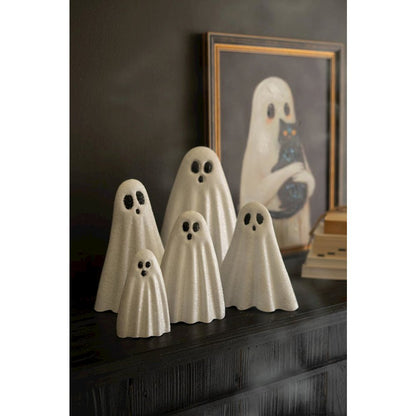 Set Of Five Halloween Ghosts