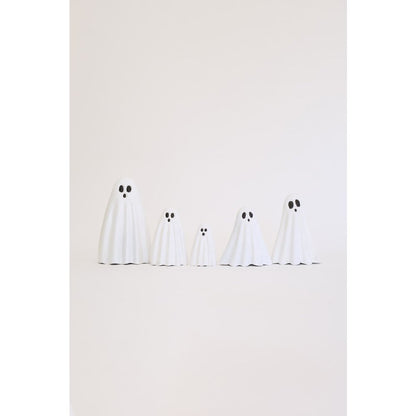 Set Of Five Halloween Ghosts