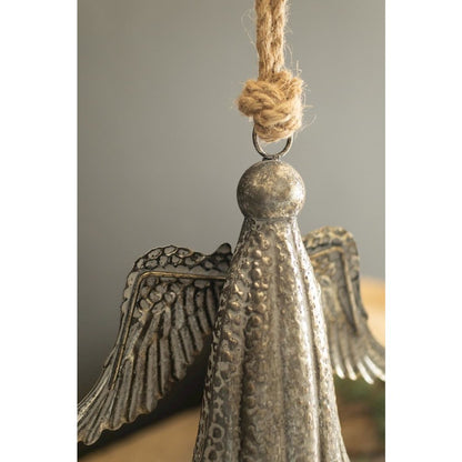 Metal Angel Bell Door Hanger