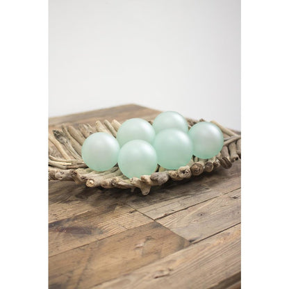 Recycled Glass Ball - Frosted