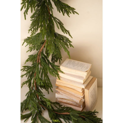 Faux Fir Garland