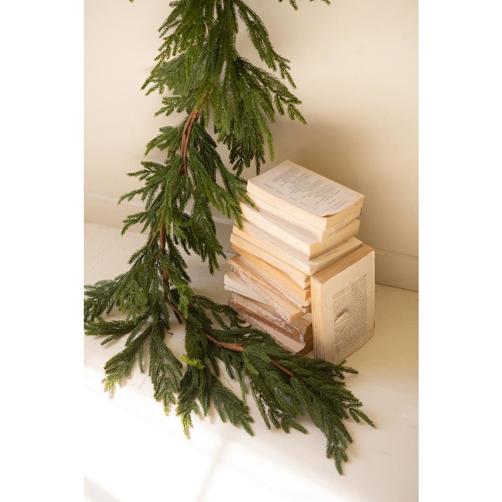 Faux Fir Garland