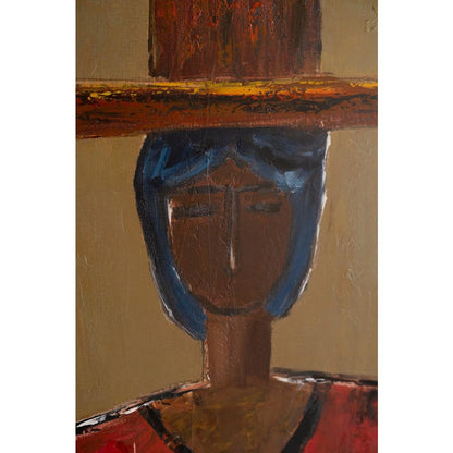 Framed Painting Southwest Man