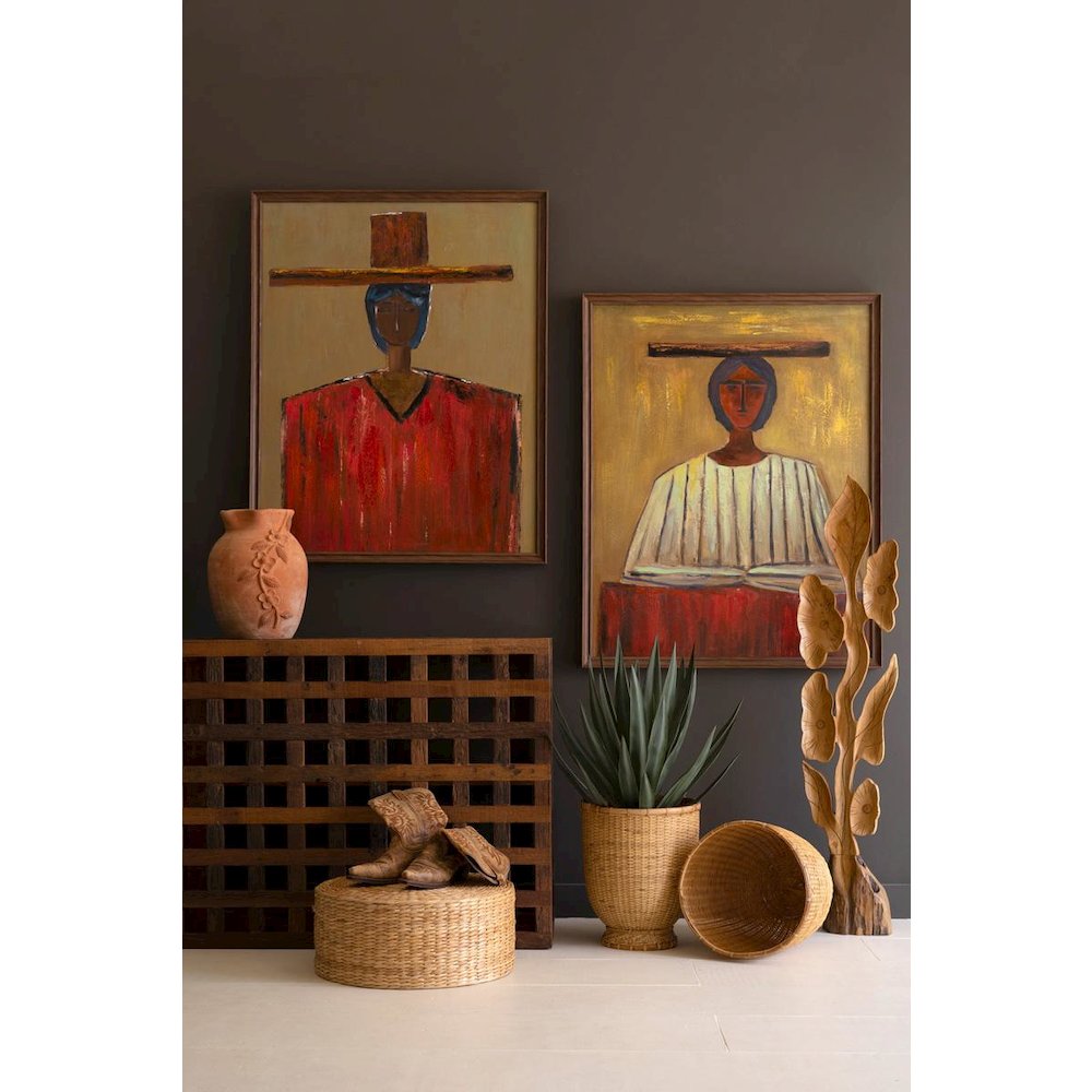 Framed Painting Southwest Man