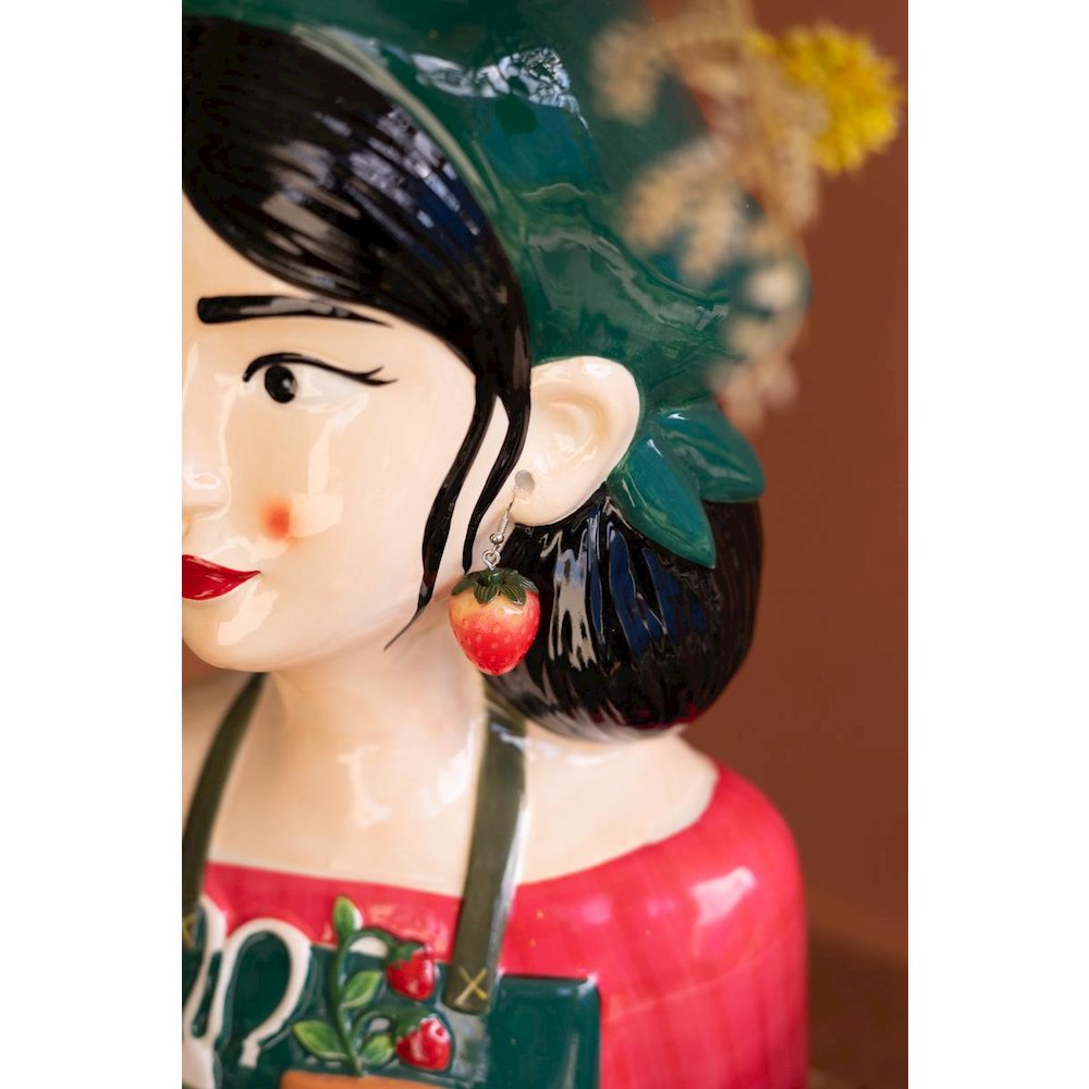 Ceramic Gardner Woman Vase